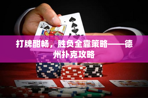 打牌酣暢，勝負(fù)全靠策略——德州撲克攻略