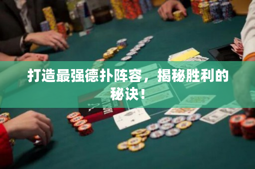 打造最強德撲陣容，揭秘勝利的秘訣！