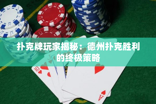 撲克牌玩家揭秘：德州撲克勝利的終極策略