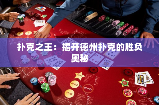 撲克之王：揭開德州撲克的勝負奧秘