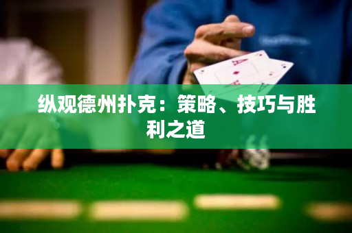 縱觀德州撲克：策略、技巧與勝利之道